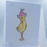Clay Duck Figurine and Gift Card Combo