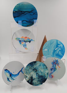 Ocean themed set of 6 Coasters
